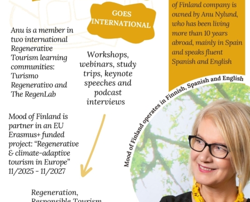 Mood of Finland goes international in regenerative projects